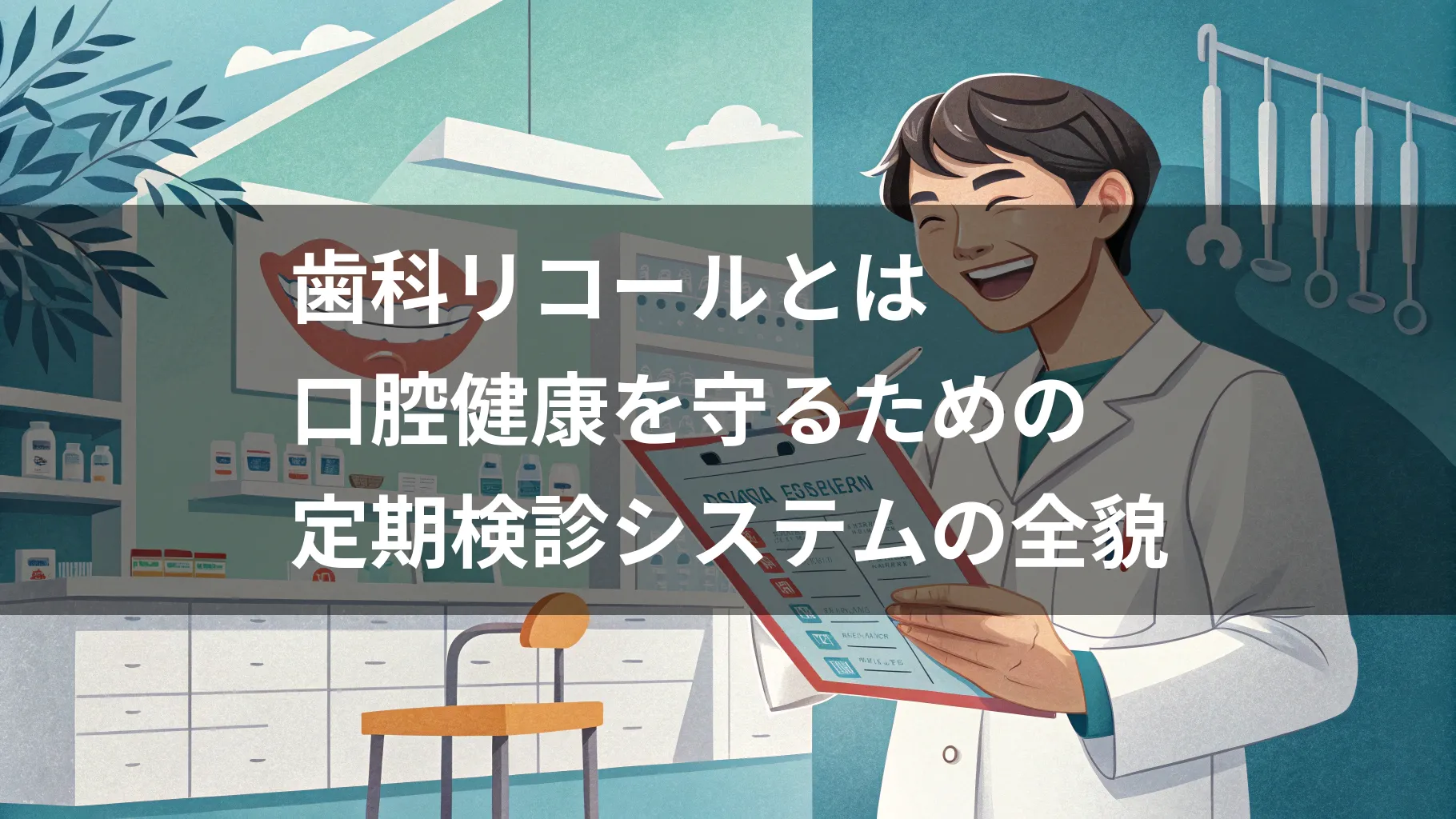 歯科リコールとは｜口腔健康を守るための定期検診システムの全貌